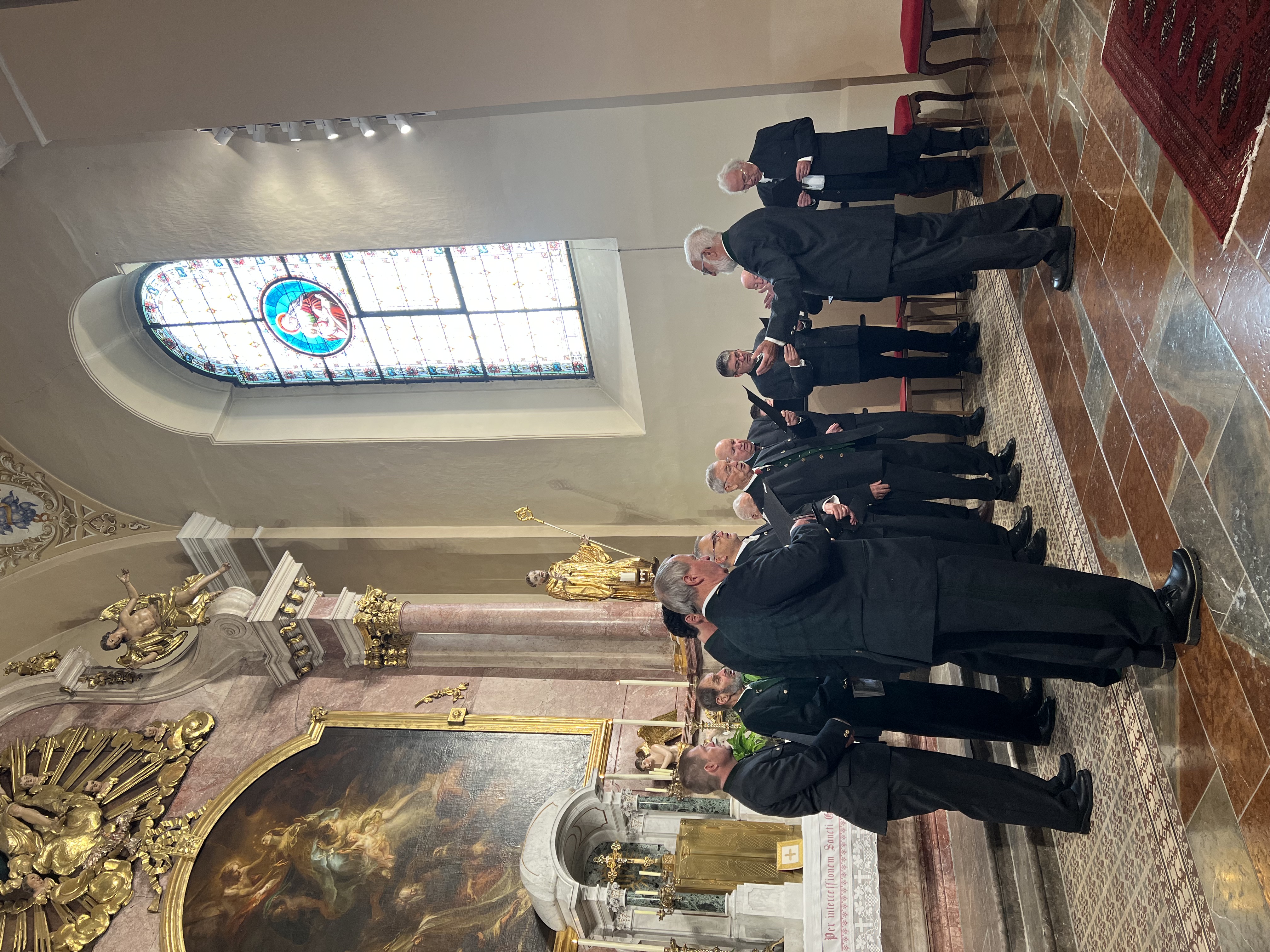 Männerchor St. Gallen singt zum Patrozinium / Ulrich Diel OSB