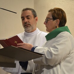 Susanne Linhardt und César Cabeza