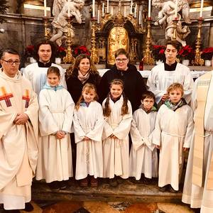 Minstrantendienst Mariatrost / Pfarre Graz-Mariatrost  Einkleidung 2020