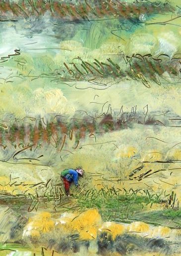 Alfred Resch, Vietnam Reworked (Detail), 2013 / Bildrecht Wien 2013