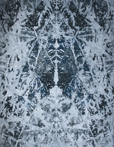 Patrik Hábl, Verborgenes Gesicht I_2016_acryl und Ol auf Leinwand_ 290x210cm