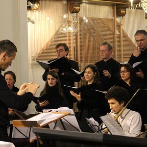 Vokalensemble 'tonus' beim Konzert 'Die Himmel erzählen die Ehre Gottes' am 19.11.2017 / Foto: Abendmusiken Mariahilf