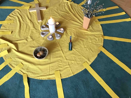 Ostern 2017 im Pfarrkindergarten Altenmarkt  / Pater Ulrich Diel OSB